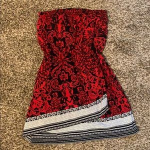 Strapless dress from Express